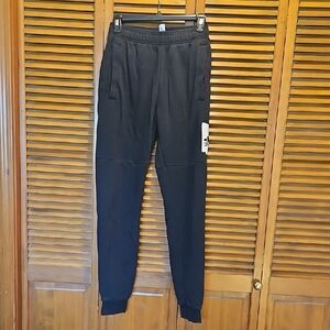 Adidas Black Women's Joggers with Side Logo Panel